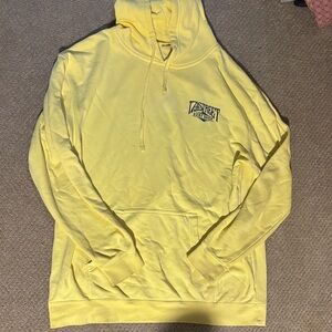 Vibrant Yellow 17th Street Surf Shop Hoodie for Men SZ XL